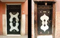 Moroccans Doors as an Art Canvas